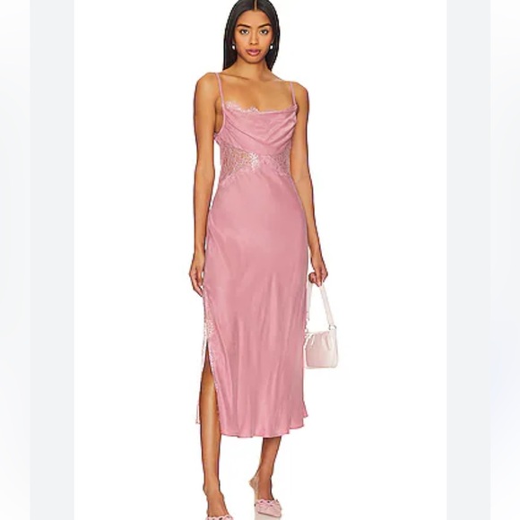NWT For Love and Lemons: Ruby Midi Dress